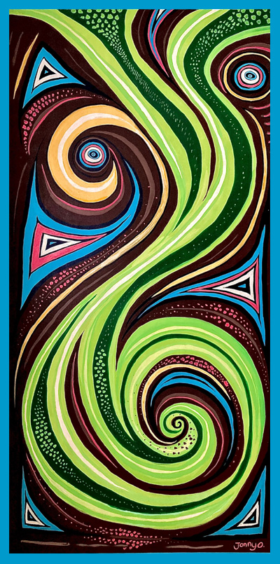 'Fiddlehead the Dragon' by Jonny Olsen