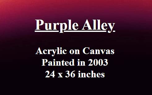 Purple Alley by Jonny Olsen