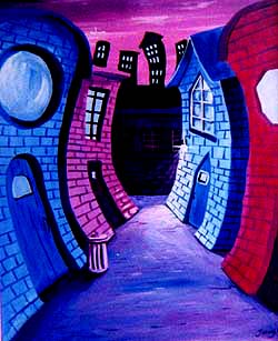 Purple Alley by Jonny Olsen