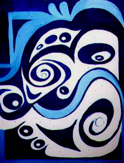 White & Blue by Jonny Olsen